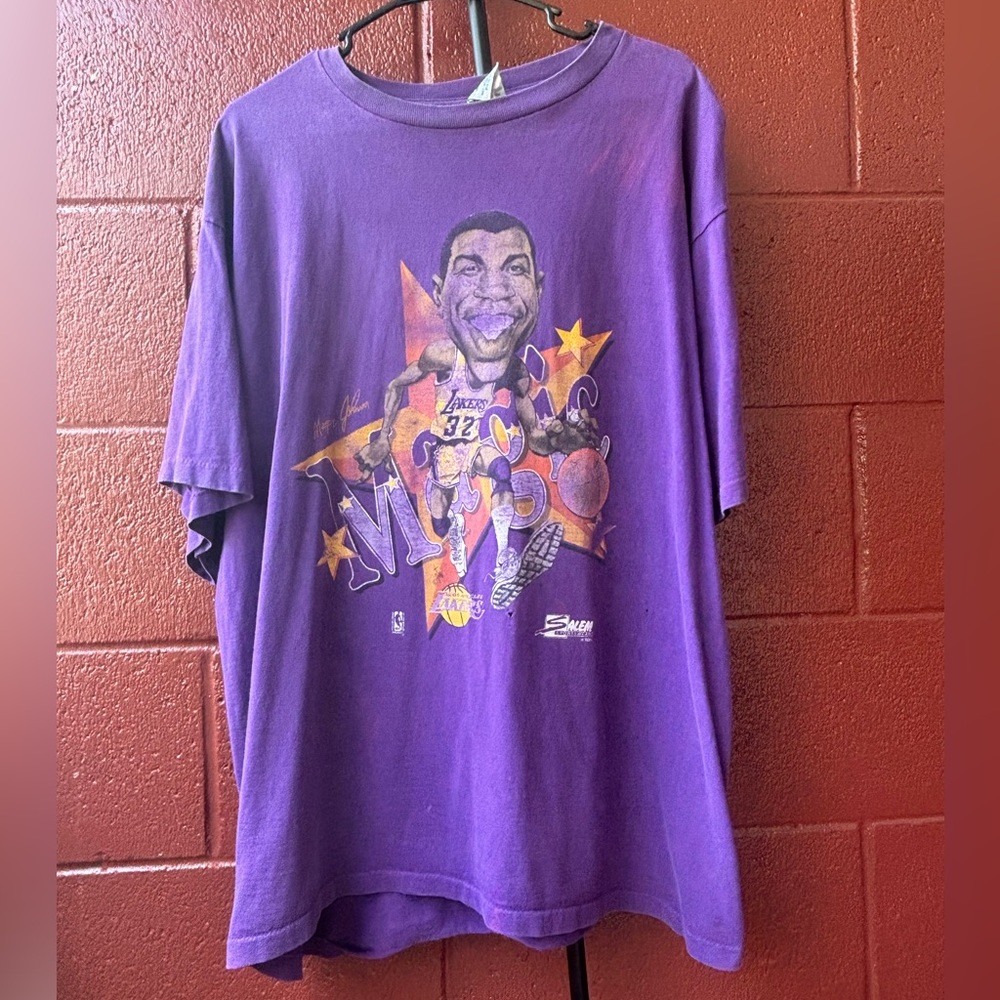 Vintage Magic Johnson Salem Sportswear Tee